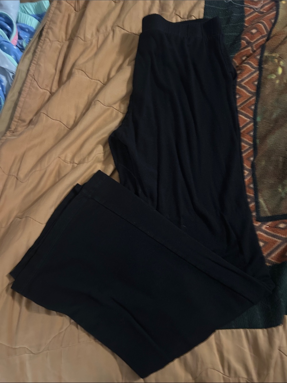 Classic Women's Black Wide-Leg Trousers